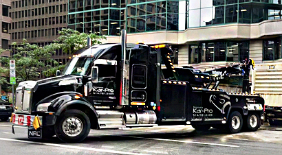 Remorquage lourd - Remorquage Kar-Pro Towing - Montréal, Québec Canada